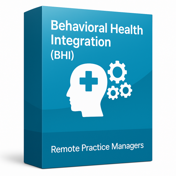 Behavioral Health Integration (BHI)