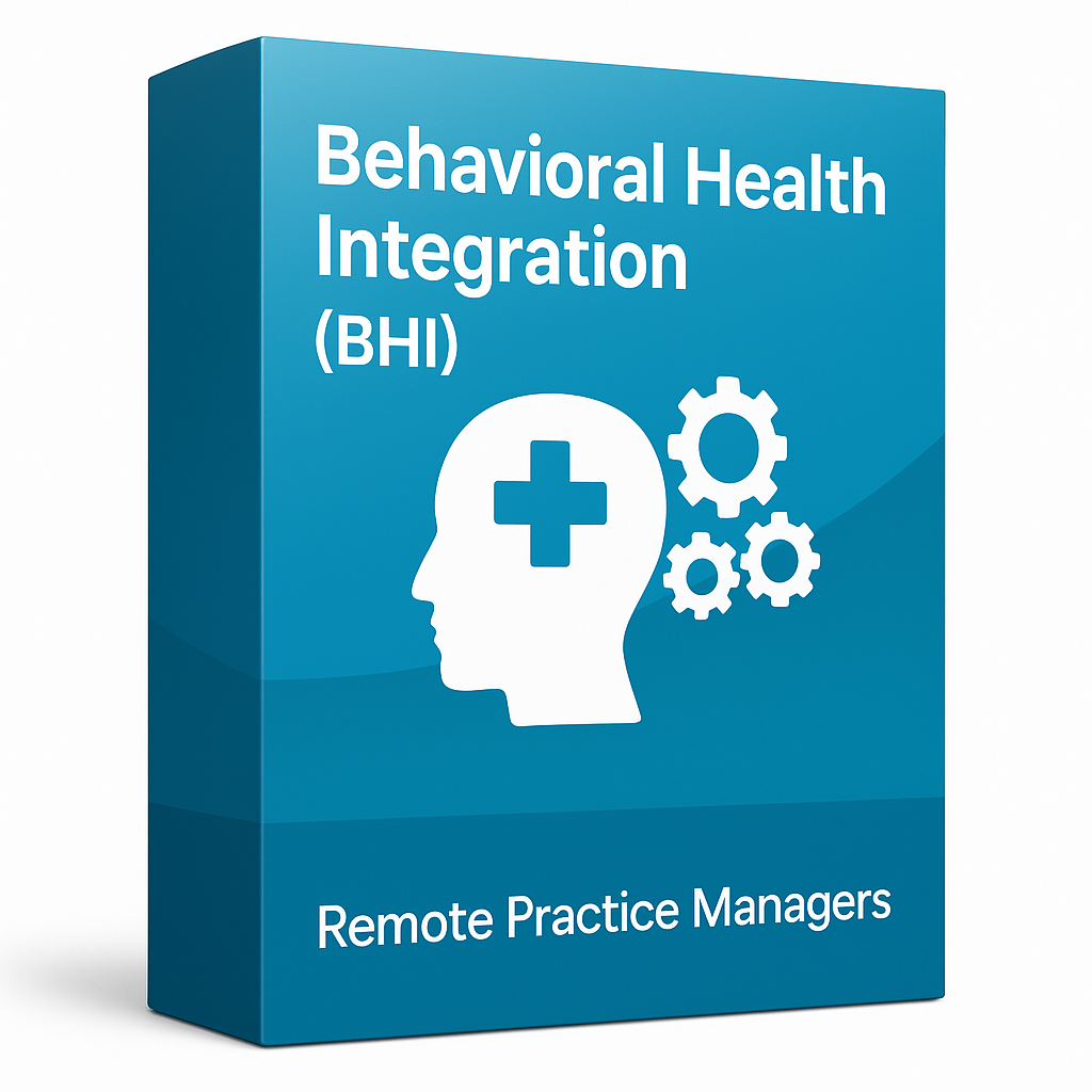 Behavioral Health Integration (BHI)