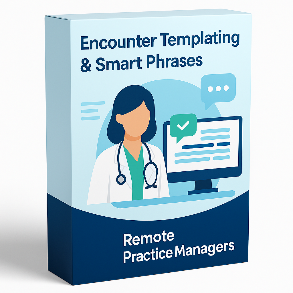 Encounter Templating & Smart Phrases