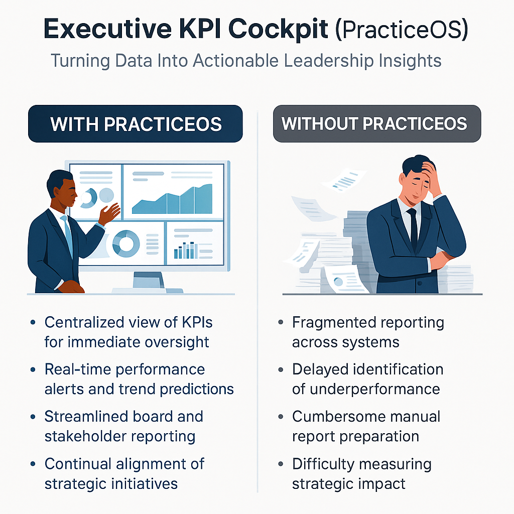 Executive KPI Cockpit (PracticeOS)