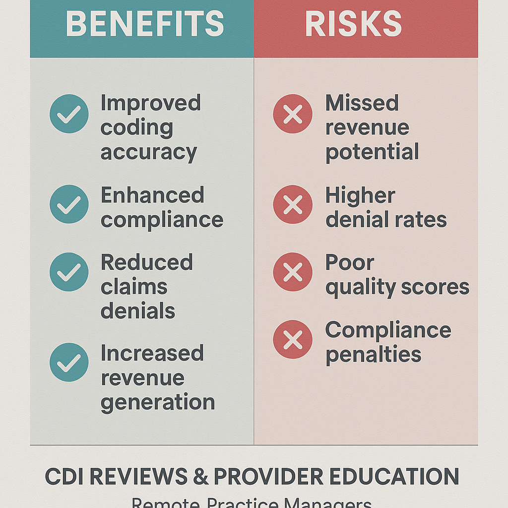 CDI Reviews & Provider Education