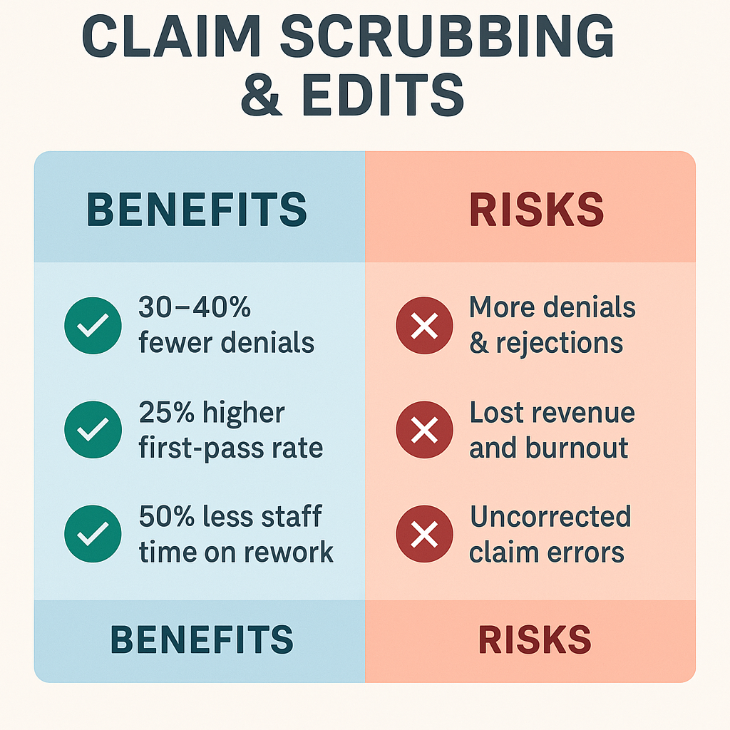 Claim Scrubbing & Edits